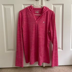 Under Armour Pink heat gear top